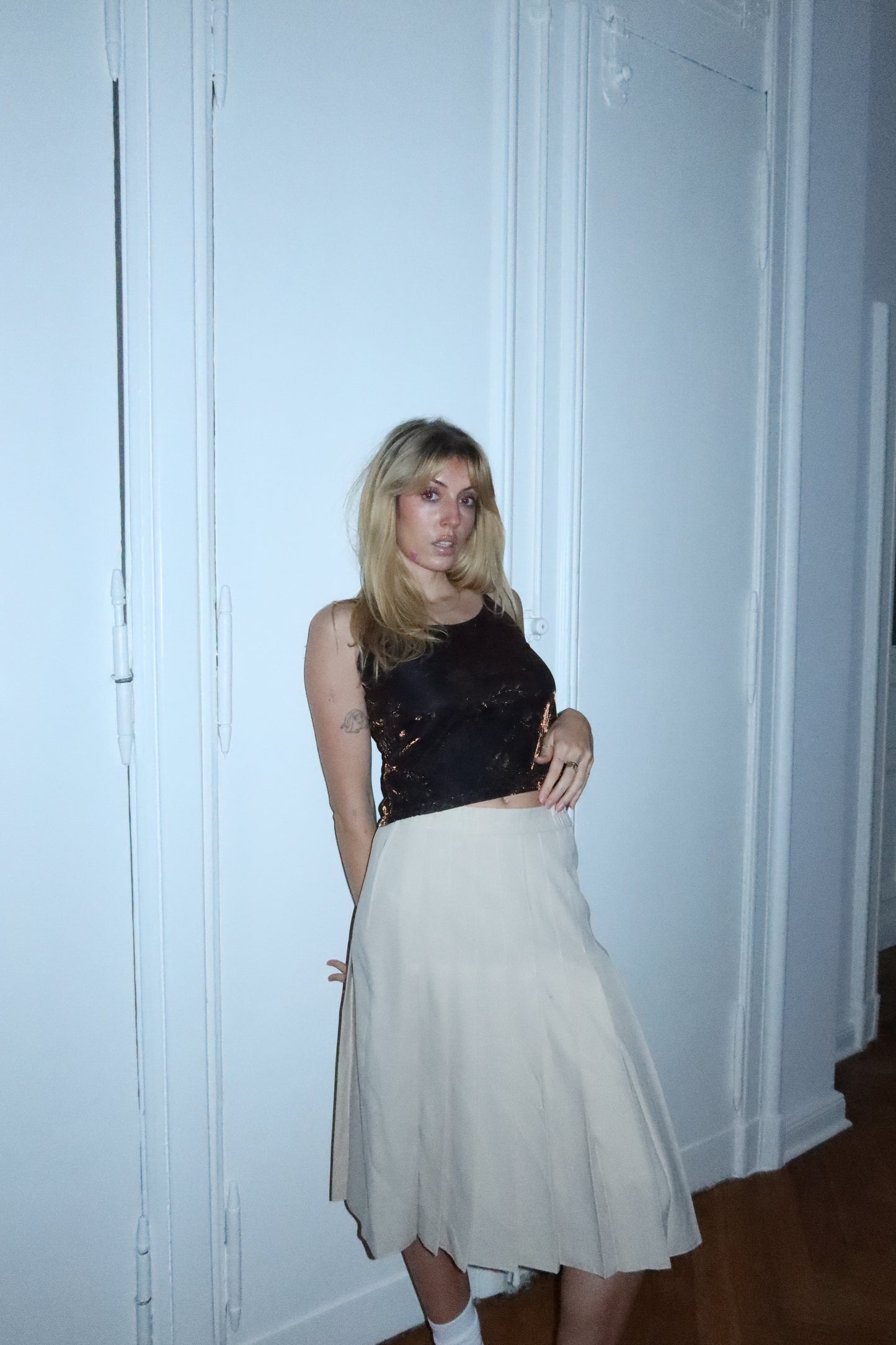 Metallic Print Top (M)