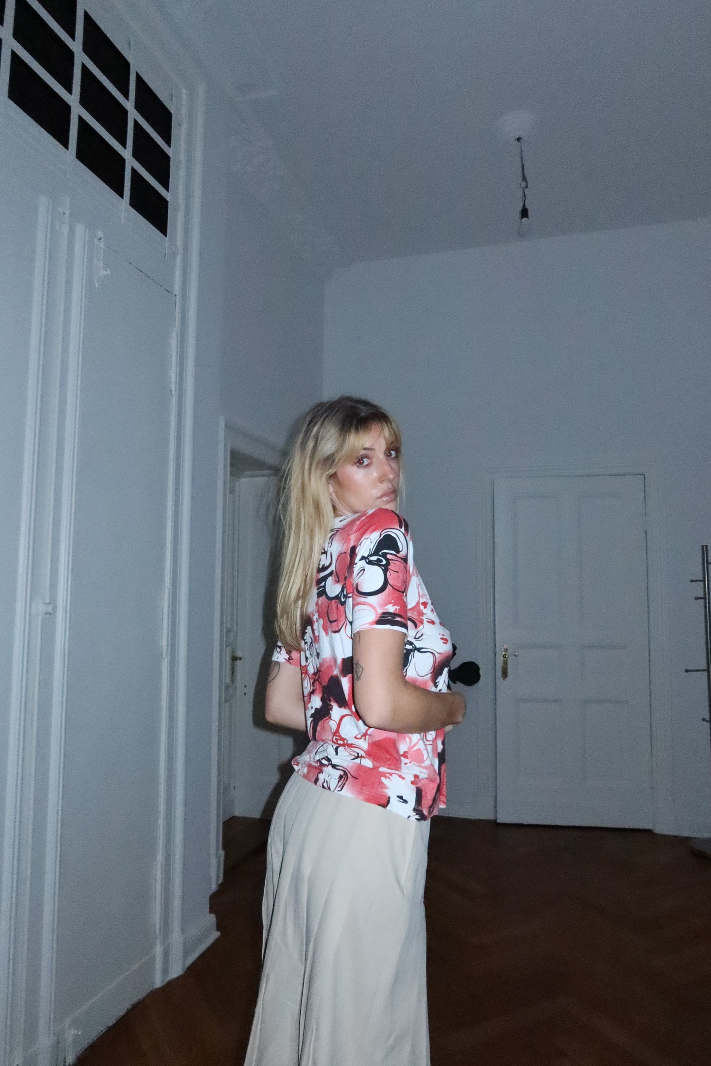 Abstract Print Top (M)