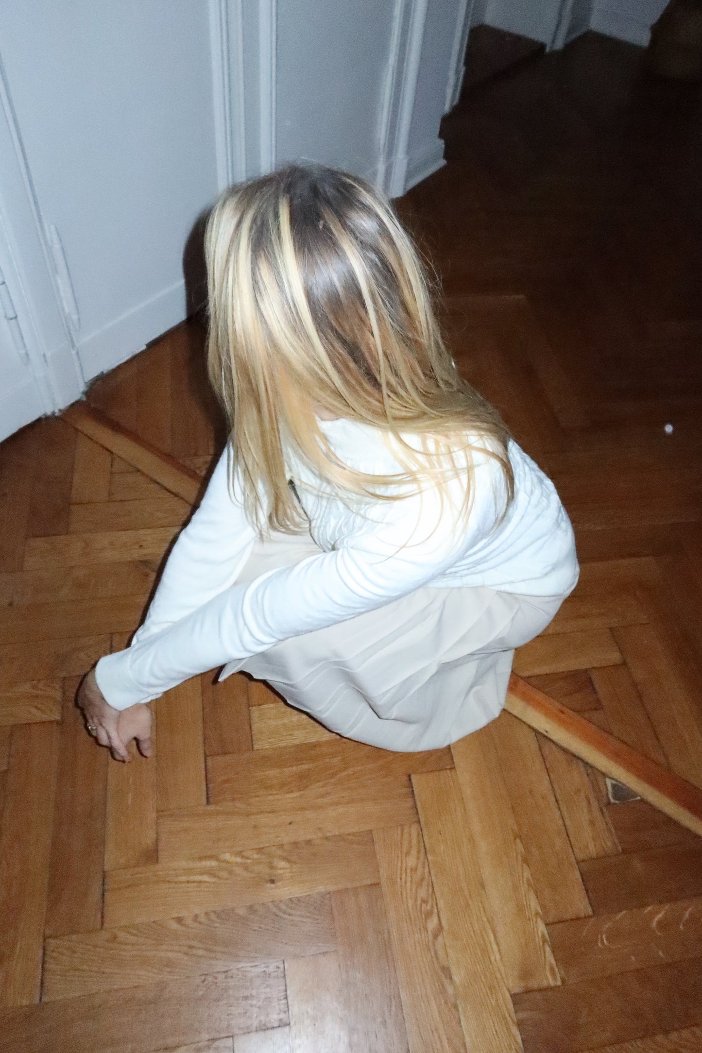 Wool Knit Cardigan (M)