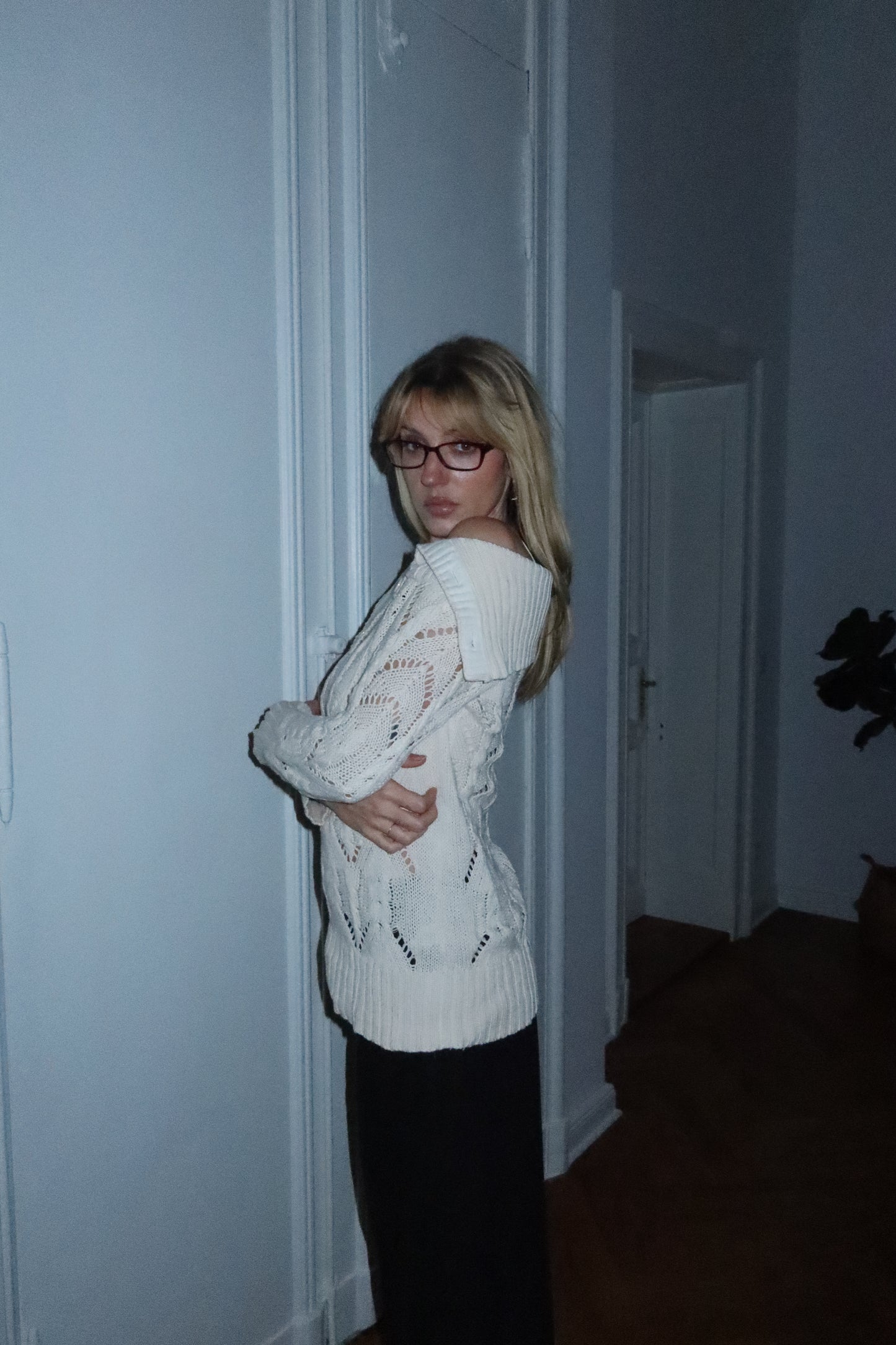 Offshoulder Knit Longsleeve (S)