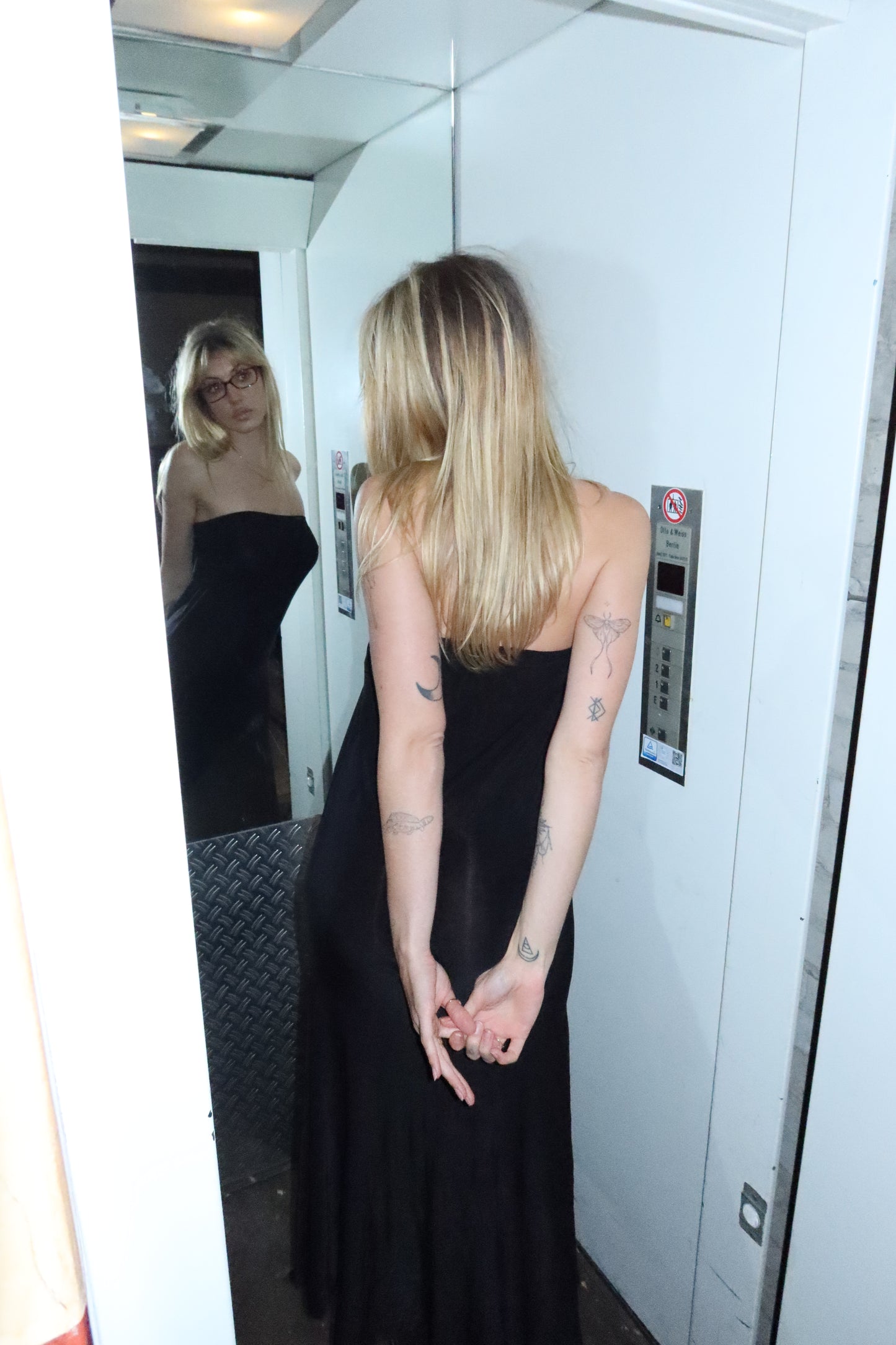 Bandeau Maxi Dress (M)