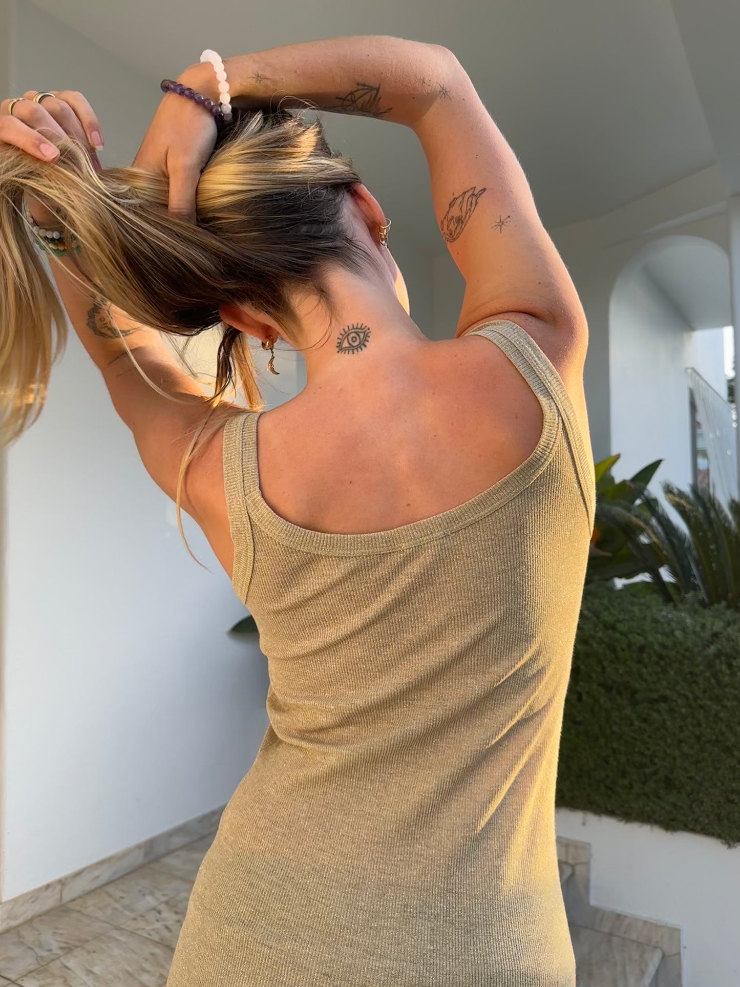 Long Glitter Top (S)