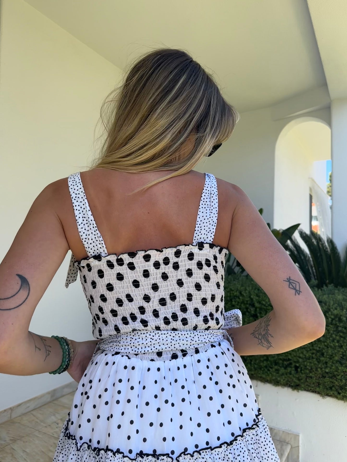 Mini Polka Dot Dress (S)