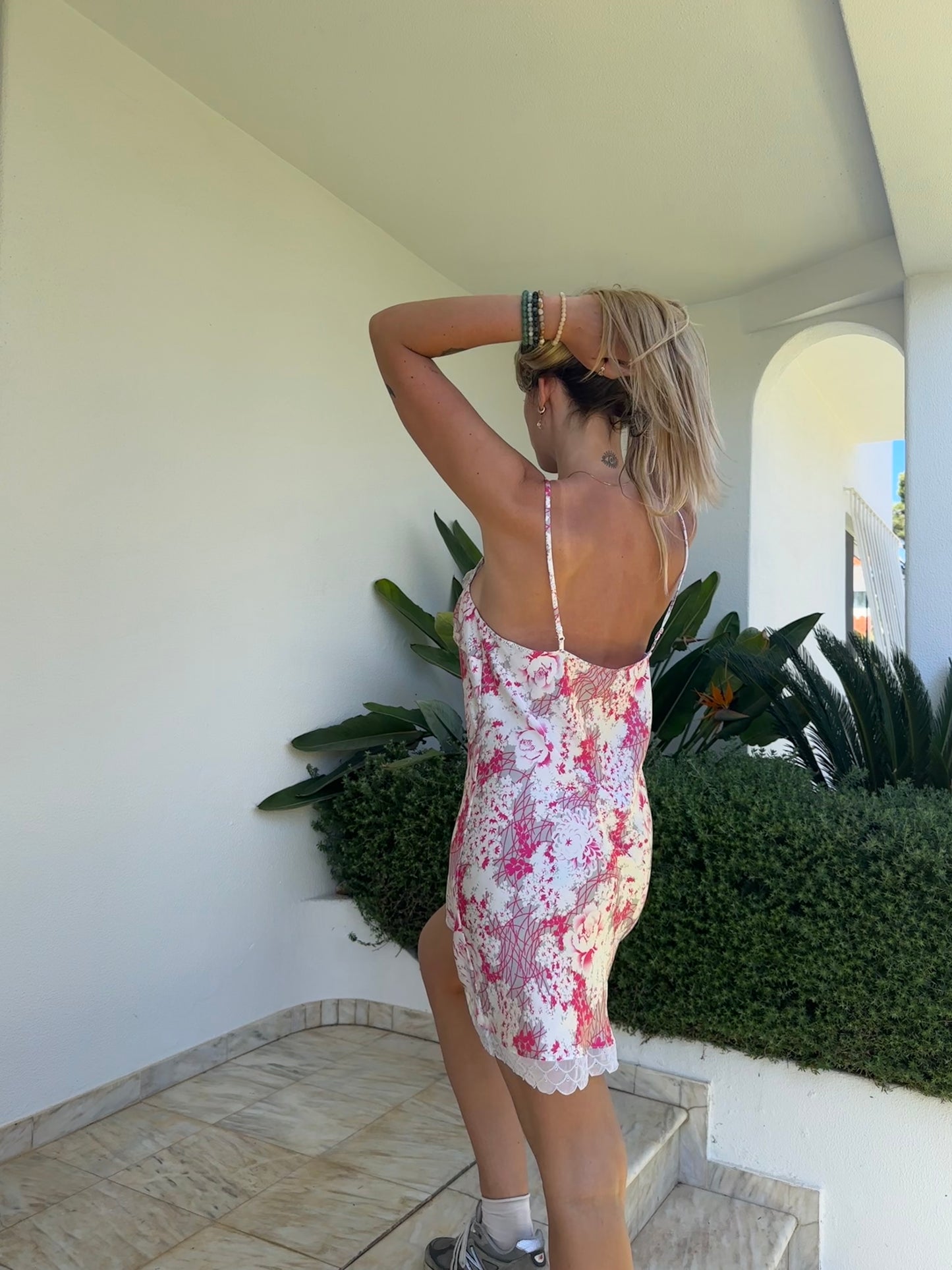 Floral Lingerie Dress (M)