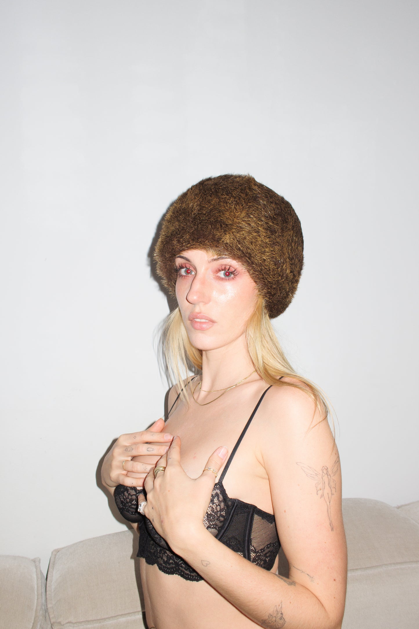 Brown Fur Hat