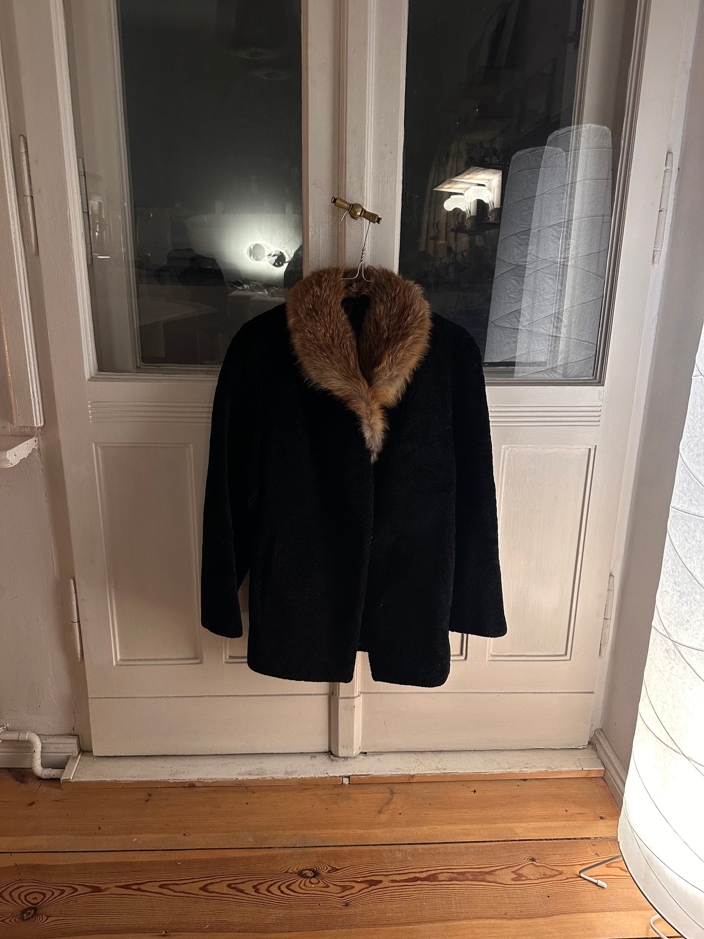 Short Shearling Jacket (S)