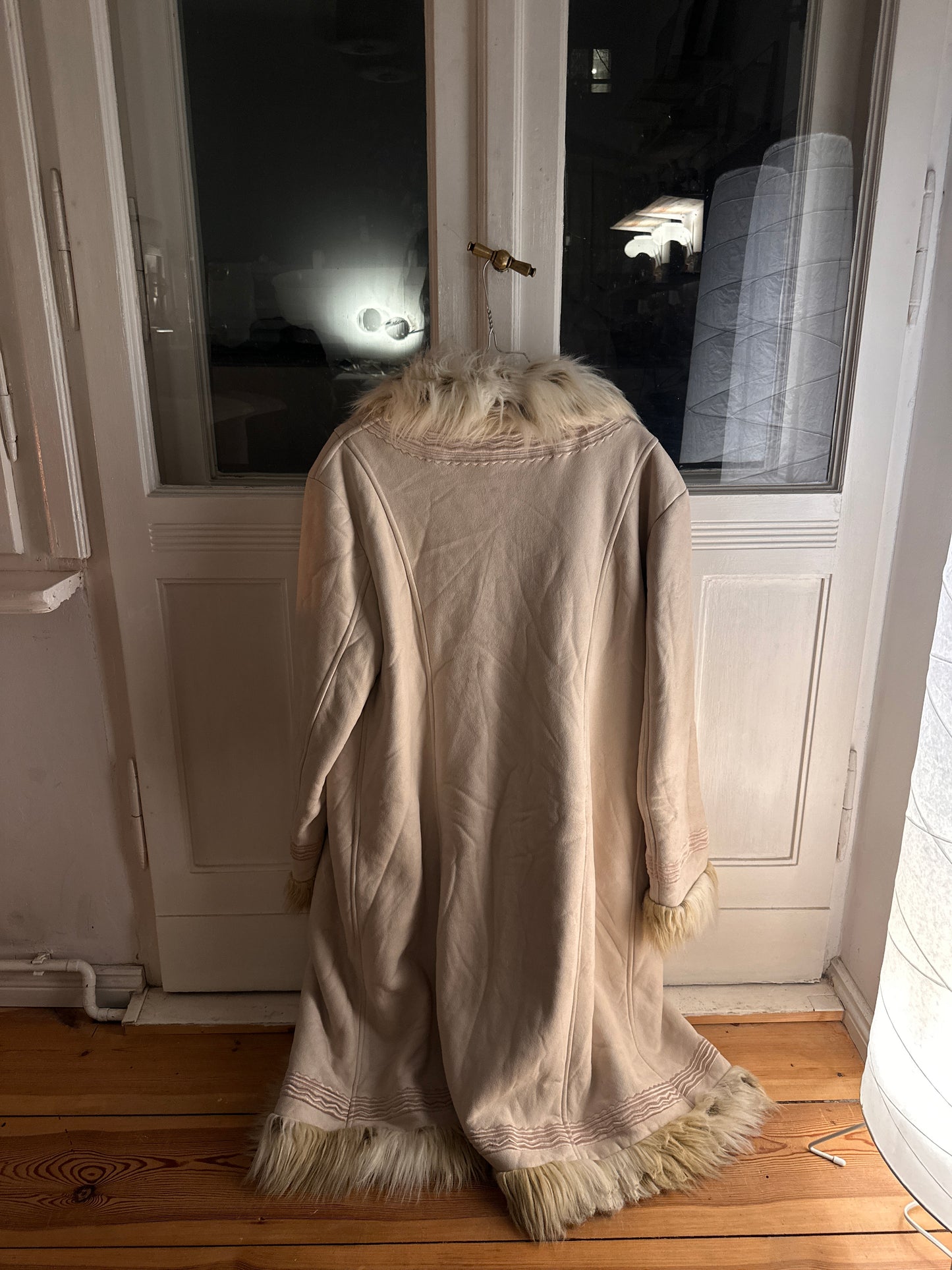 Faux Fur Afghan Coat (S)