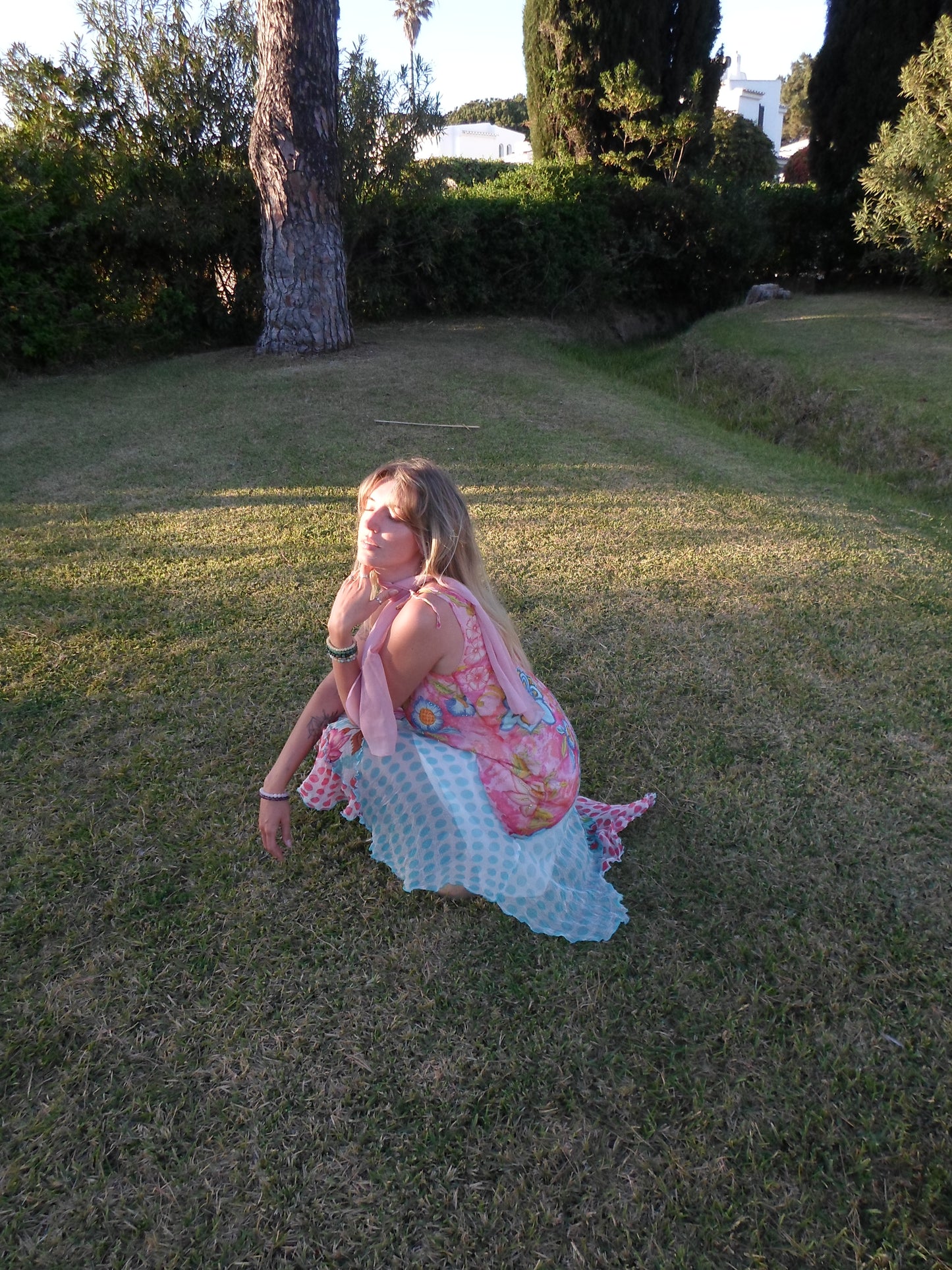 Floral Print Dress (M)