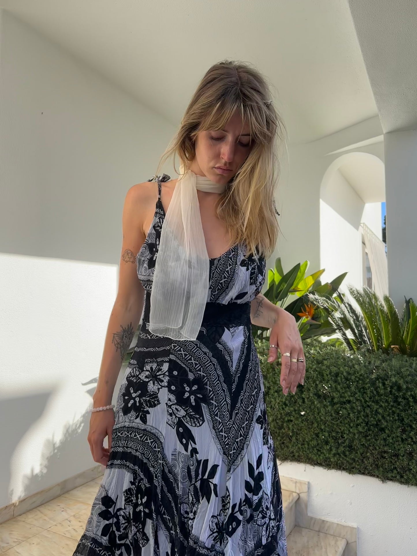 Summer Midi Dress (L)