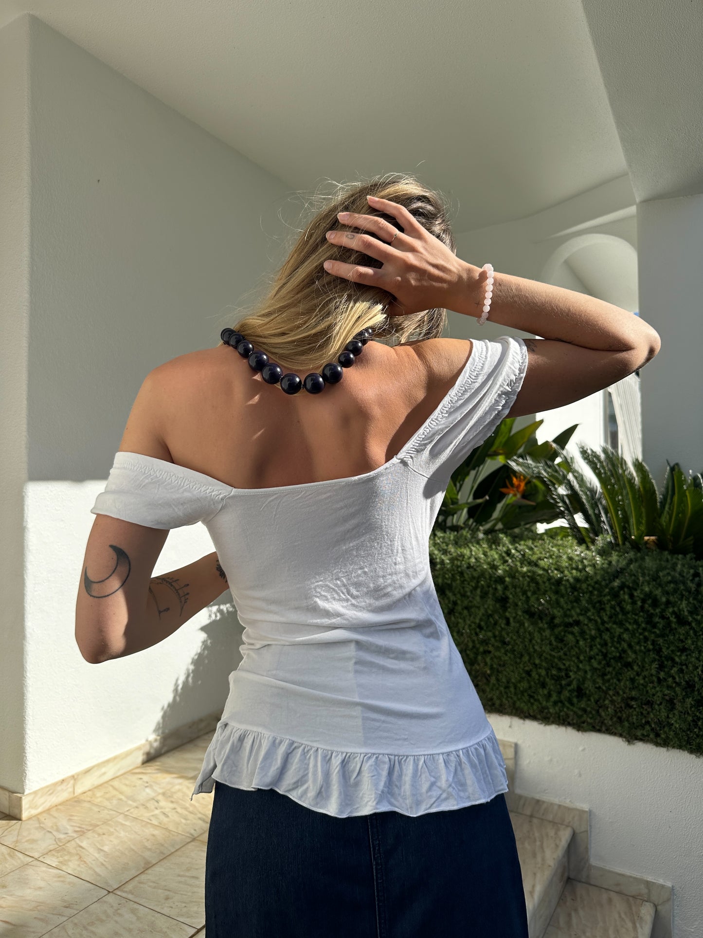 Milkmaid Top Ruffles (S)