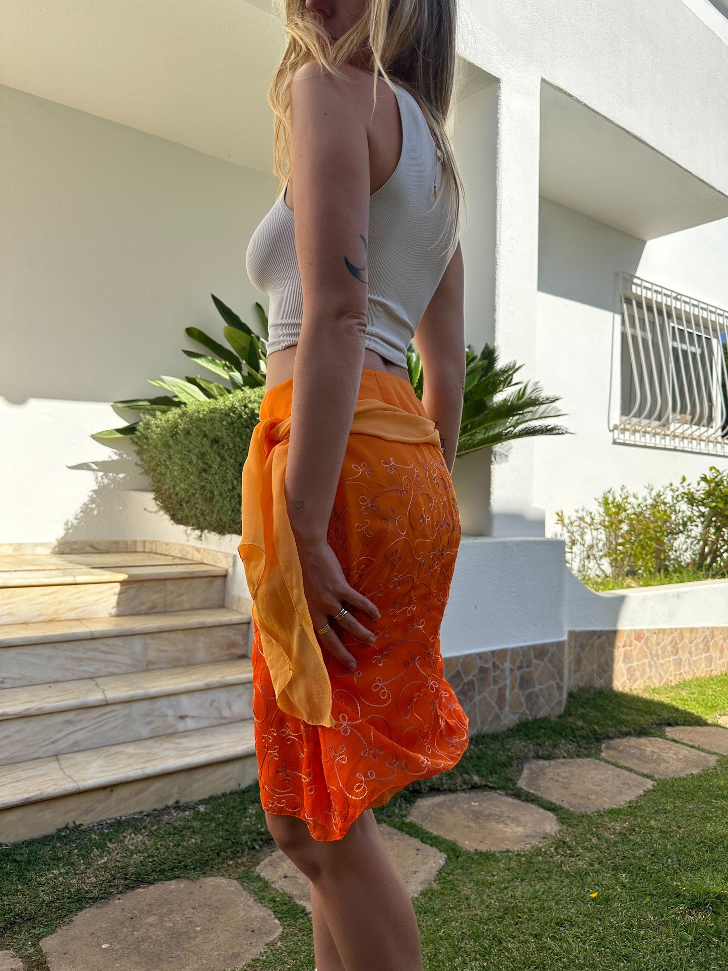 Skirt Floral Details (M)