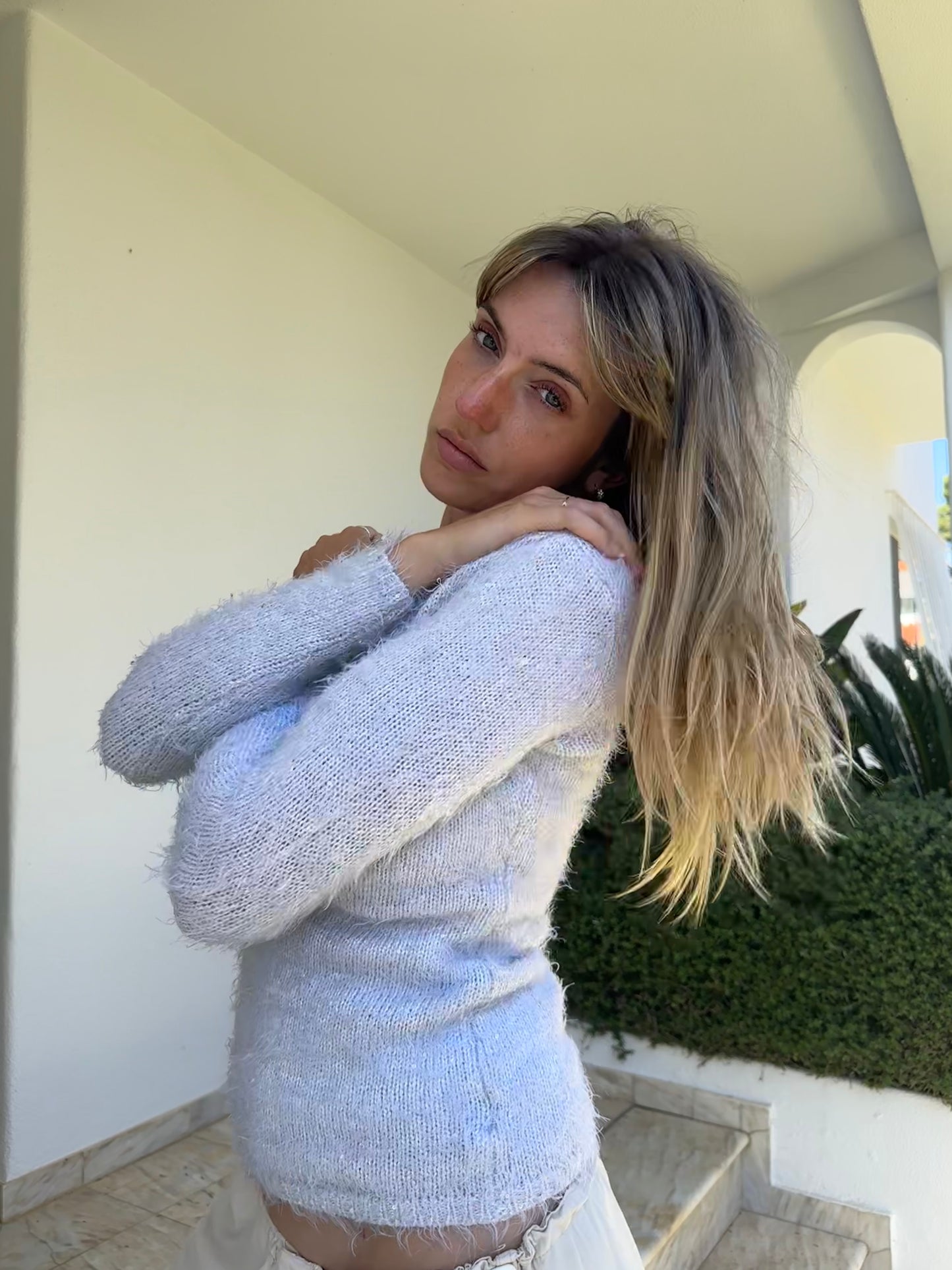 Fuzzy Knit Longsleeve (S)