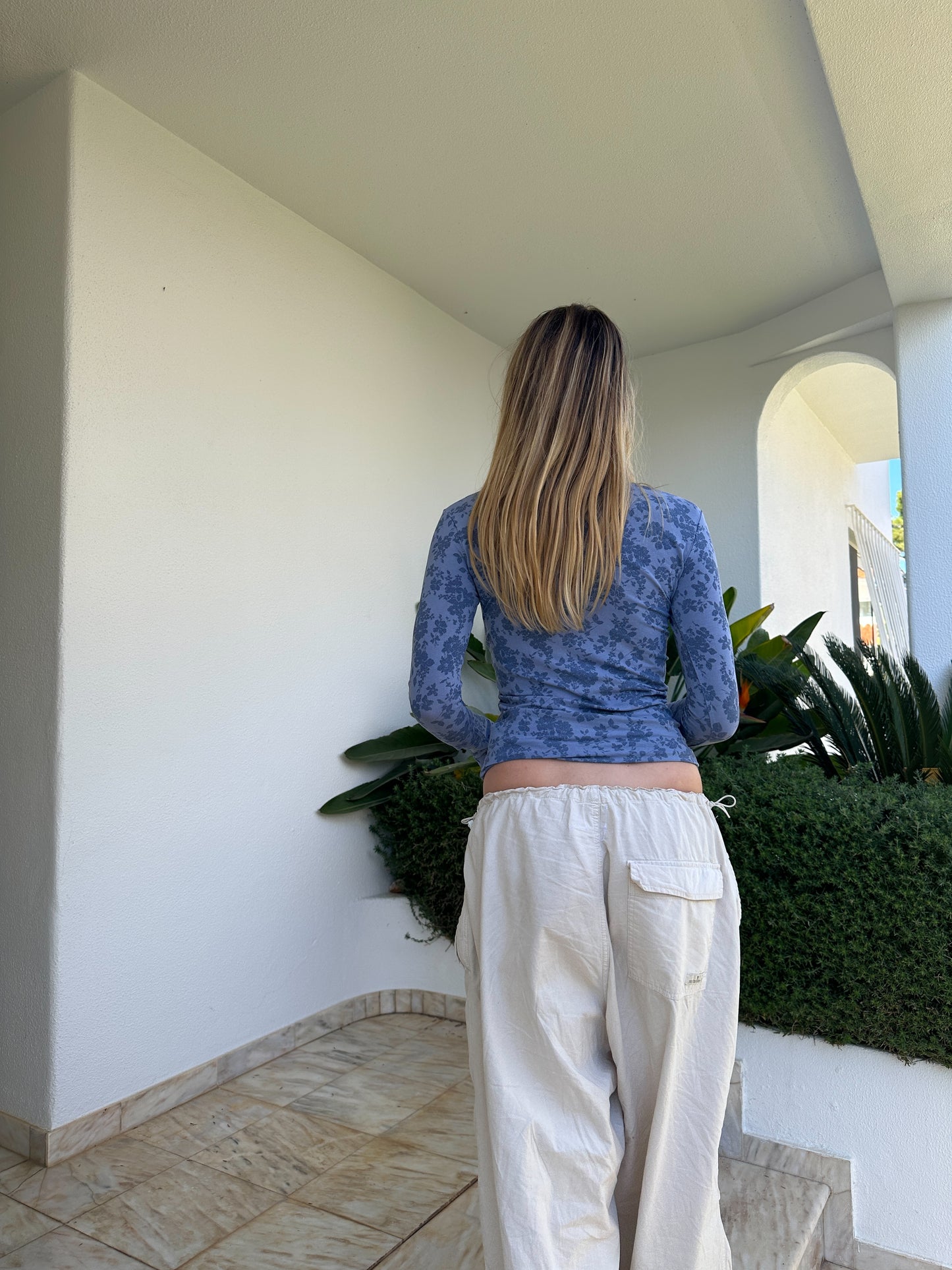 Floral Print Longsleeve (S)