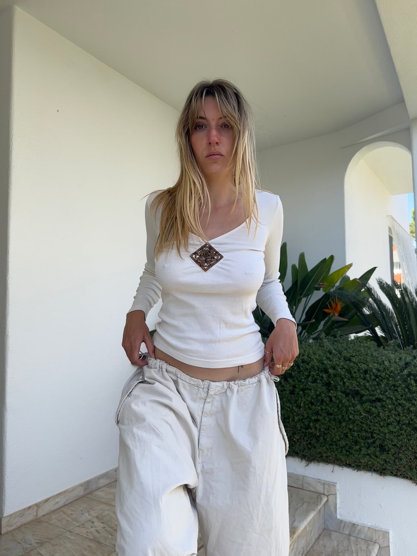 Embellished Longsleeve (S)