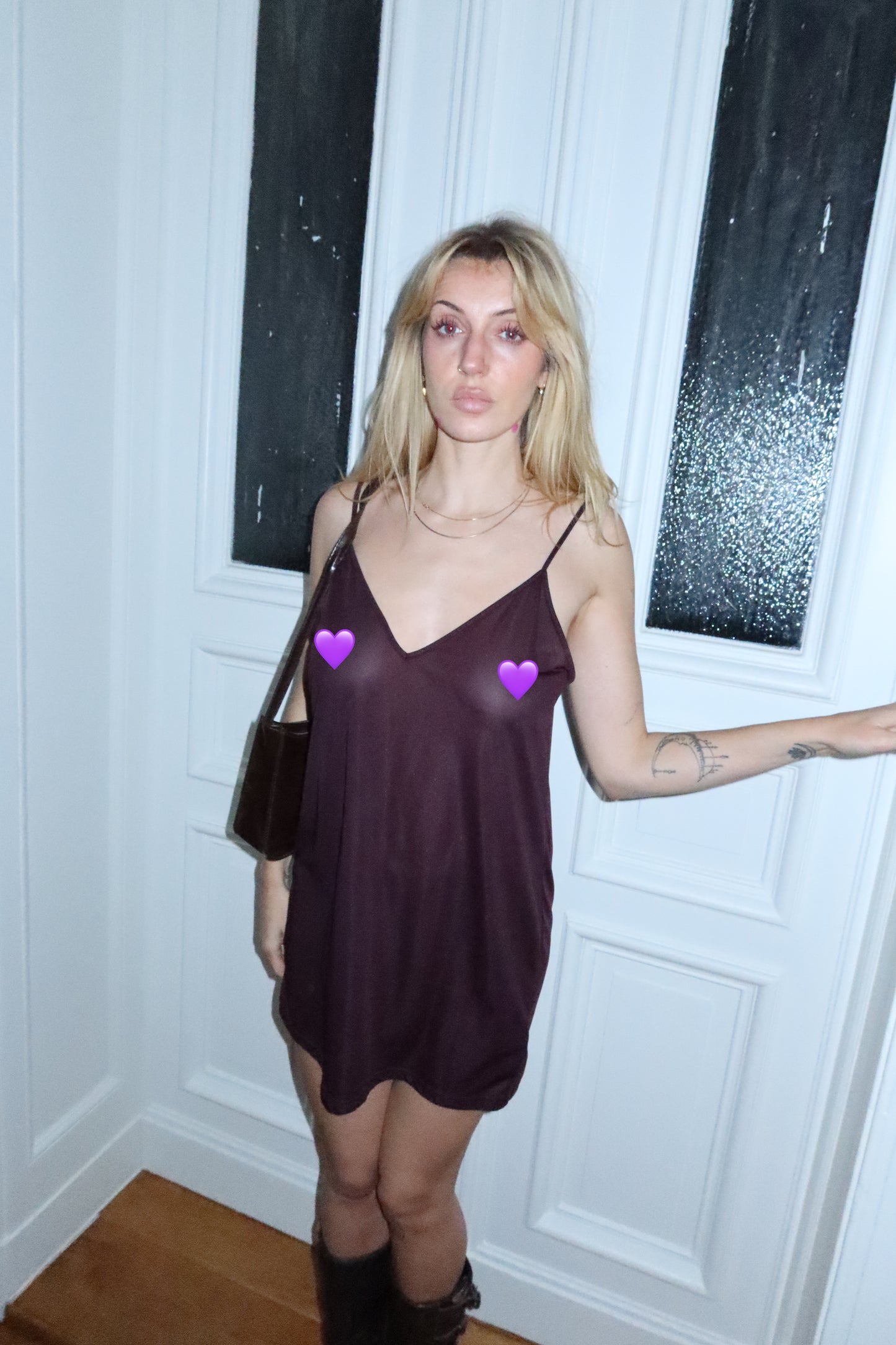 Sheer Mini Dress (M)