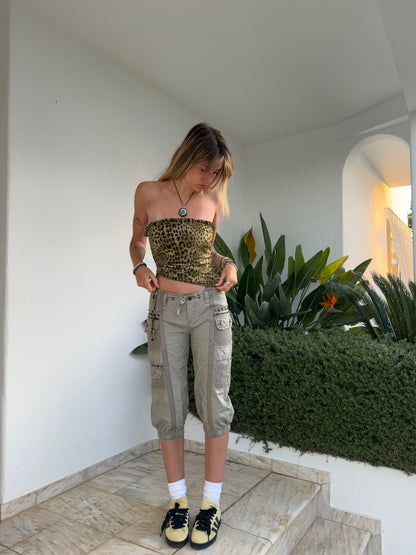Bandeau Print Top (S)