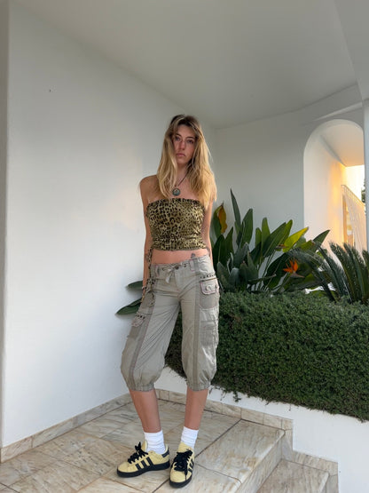 Bandeau Print Top (S)