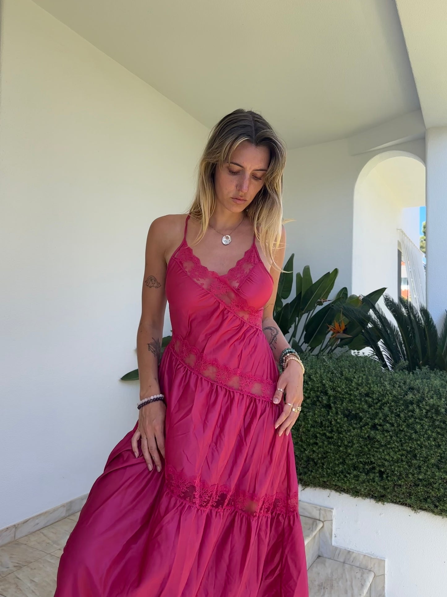 Maxi Lingerie Dress (S)