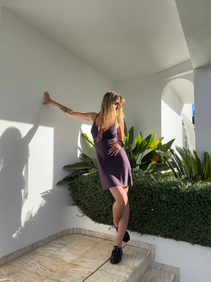 Lace Slip Dress (S)