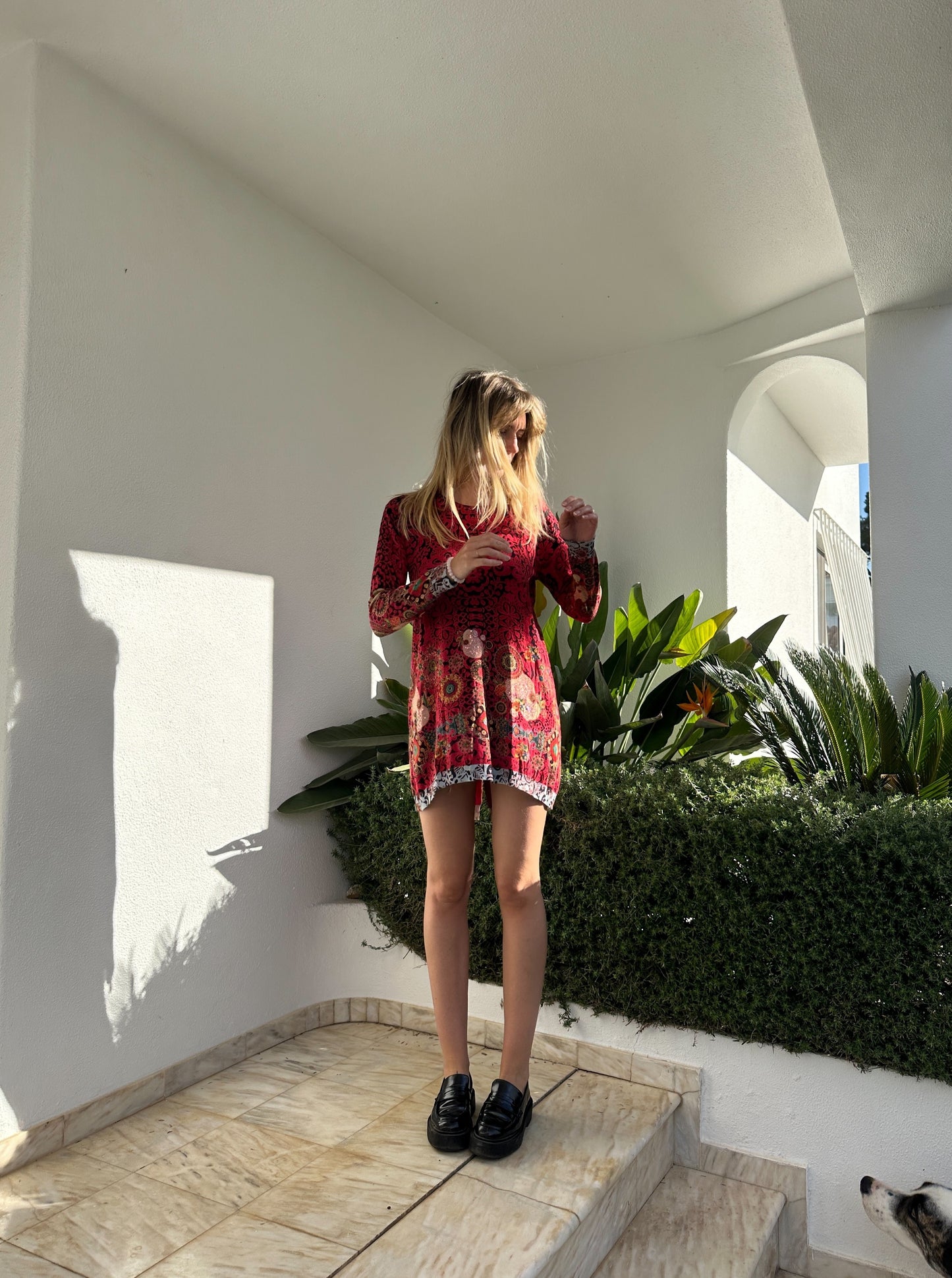 Desigual Longsleeve Dress (M)