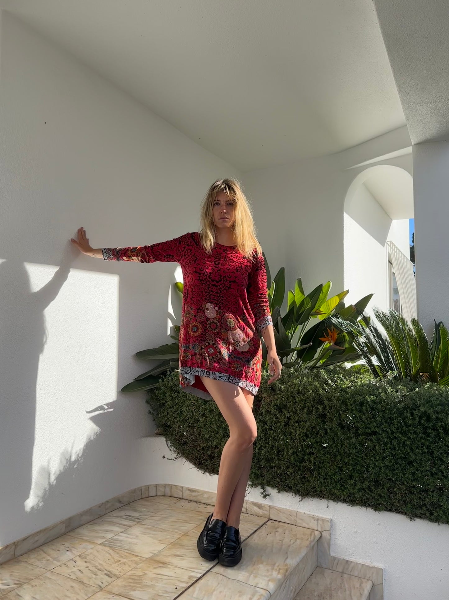 Desigual Longsleeve Dress (M)