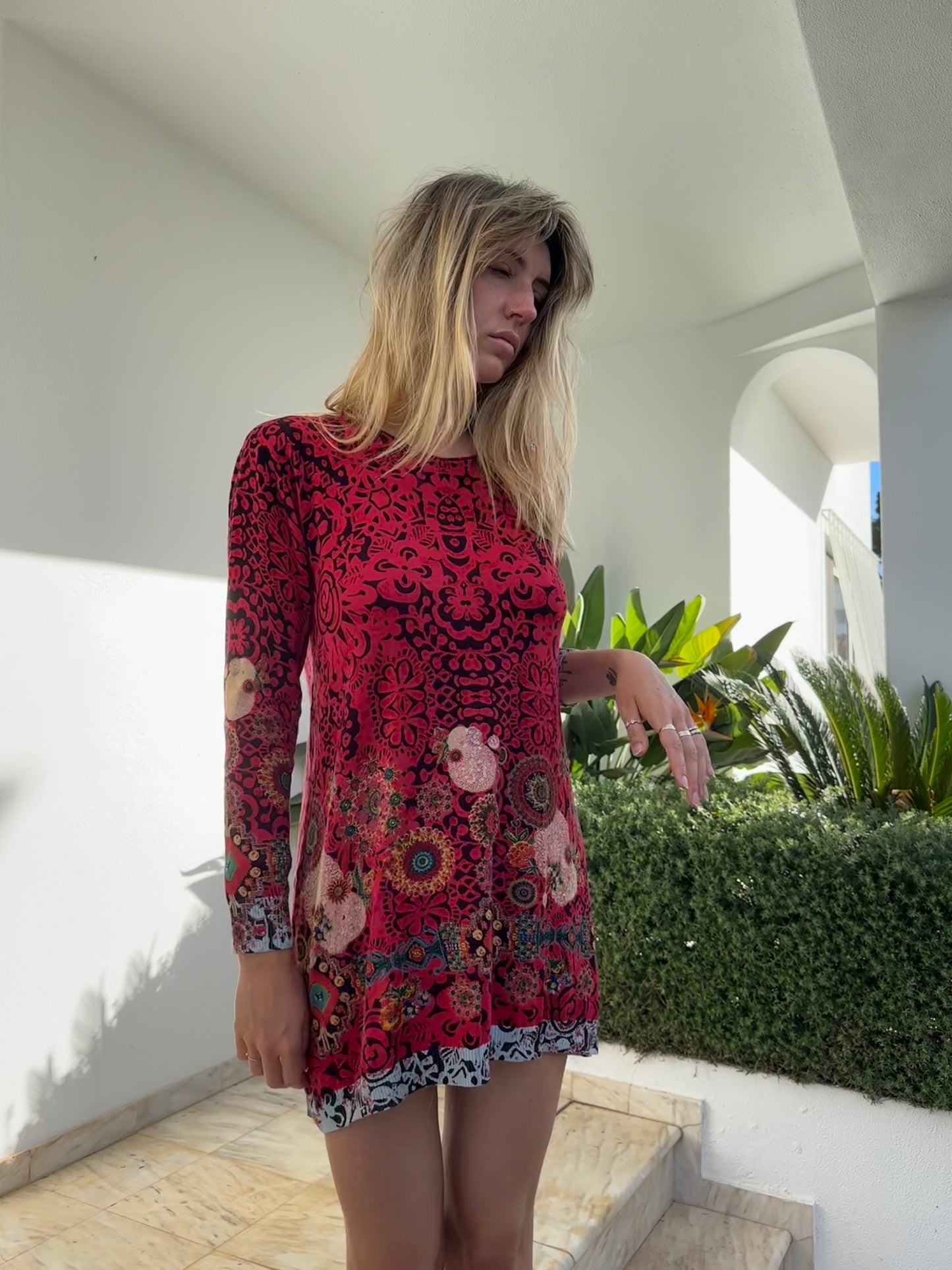 Desigual Longsleeve Dress (M)