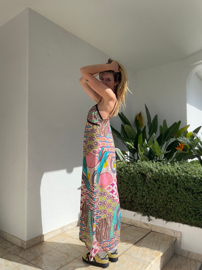 Print Maxi Dress (M)