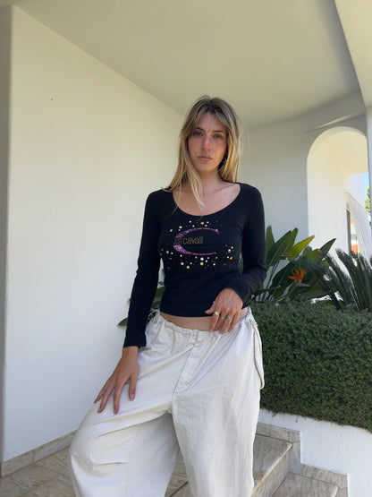 Just Cavalli Embellished Longsleeve (S)