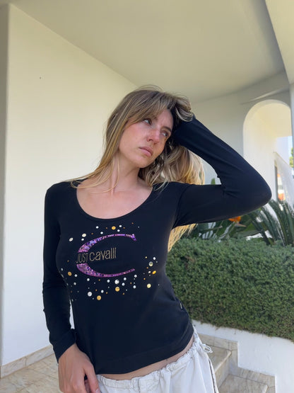 Just Cavalli Embellished Longsleeve (S)